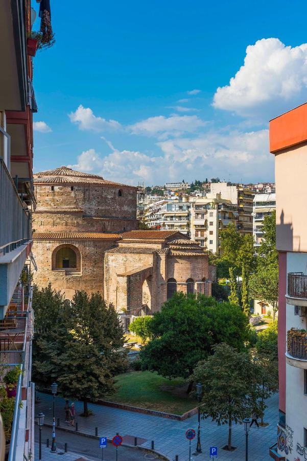 Charming 85Sqm Apartment With Panoramic City-Views Saloniki Zewnętrze zdjęcie