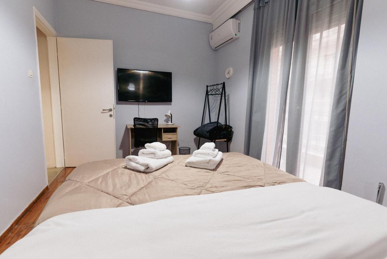 Charming 85Sqm Apartment With Panoramic City-Views Saloniki Zewnętrze zdjęcie